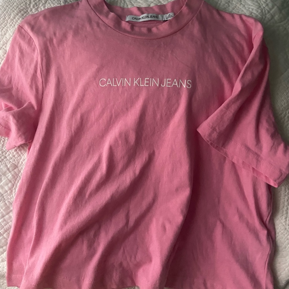 Calvin Klein Crop Tee